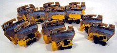 CASE OF 12 CAT Mini Machines Construction Caterpillar 5 Styles! NEW! Party Favor