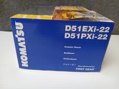 First Gear Komatsu Dozer Diecast 1/50 Scale D51EXi-122 D51PXi-22 in Box 50-3283