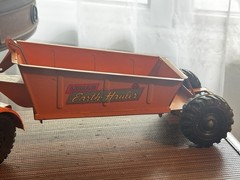 Vintage Marx Lumar Earth Hauler Pressed Steel 18″ Made In USA Truck Construction