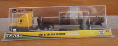 JOHN DEERE – ERTL, SEMI W/ LOG AND SKIDSTEER (37382); (unopened original box)