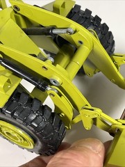 Gescha Terex GM Wheel Loader 72-71 Diecast 1:40 Scale Germany Damaged See Pics