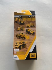 Funrise CAT Metal Diecast Construction Vehicles 3-Pack Yellow/Black Unopened Box
