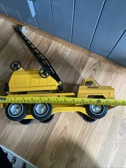 Vintage 1970s Nylint Jumbo Michigan Pressed Steel Crane
