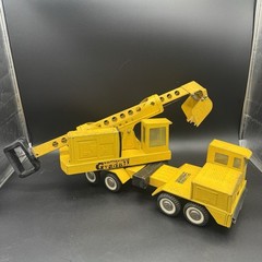 Vintage 60’s Buddy L Warner & Swasey Gradall Excavator Truck Pressed Steel Rare