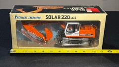Daewoo Solar 220LC-III 1/40 Scale Diecast Excavator Original Box