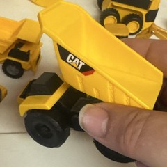 CAT WGT Construction Vehicles Lot Diecast Plastic Yellow CAT WGT Vehicle Make