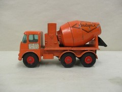 Vintage Collectible Matchbox 1960s King Size #13 Orange Concrete Truck