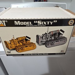 Caterpillar Model Sixty Limited Edition Highway Yellow Dozer Scale Model