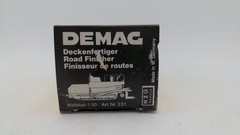 NZG 231 1:50 Scale Die-Cast Demag Road Finisher Asphalt Paver EX/Box