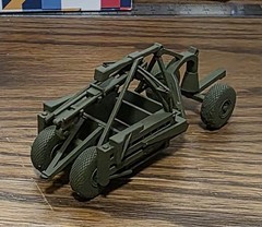 One HO 1/87 scale LeTourneau towed scraper! A Nelson Modelworks exclusive!!!