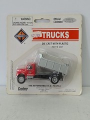 Boley 4007 1:87 Red Dump Truck Die Cast International Harvester