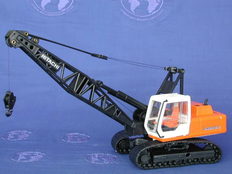 ROS 00057 Fiat Hitachi FH240.3 Crawler Crane Lattice Boom 1/32 Die-cast MIB