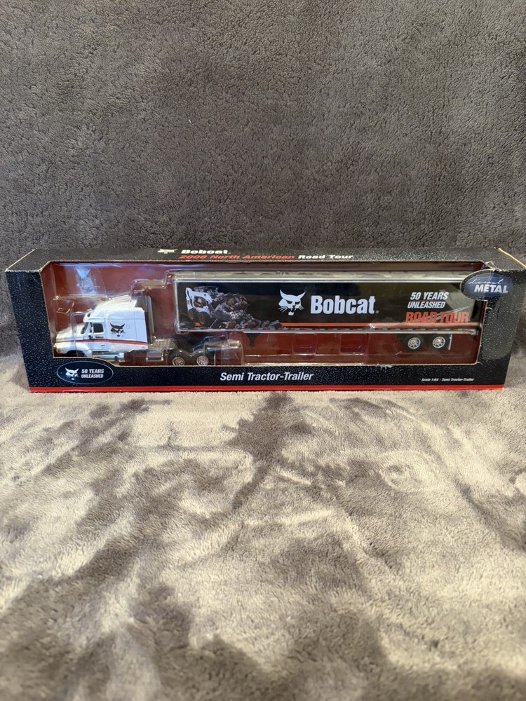 Bobcat Semi Truck 50 Years Unleashed – ERTL DCP 1:64 Scale Model #31882 New