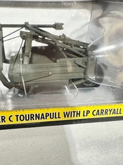 U.S. Army Le Tourneau Super C Tournapull With LP Carryall Scraper 1/50th Scale