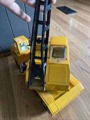 Vintage 1970s Nylint Jumbo Michigan Pressed Steel Crane