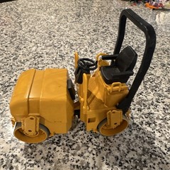 Bruder Plastic Road Roller Construction Vehicle Yellow/Black/Gray 2004
