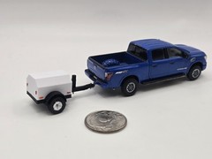 1/64 Scale Small Towable Generator in White