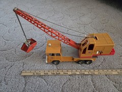 GAMA Faun 1960’s – 1970’s Crane truck – Plastic Fragile and Rare Mechanik Patent