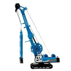 1:64 Trenching Machine Construction Vehicle Diecast Toy Truck for Boys Kids Blue