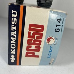SHINSEI 614 Komatsu PC650 Loading Shovel Die-Cast 1:50 Scale With Original Box