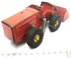 VINTAGE 1950s NYLINT PAYLOADER LOADER TRACTOR PRESSED STEEL CONSTRUCTION TOY