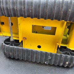 1960s Tonka Trencher Backhoe Loader Pressed Steel Made in USA ‘Missing Bucket’