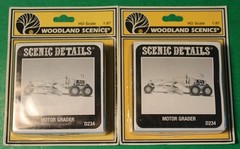 Woodland Scenics D234 Caterpillar open-cab motor grader NIB discount if buying 2