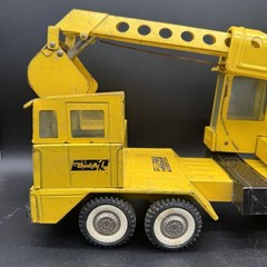 Vintage 60’s Buddy L Warner & Swasey Gradall Excavator Truck Pressed Steel Rare