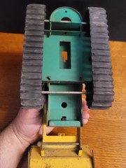 All Original Tonka Toys 1962 Front End Loader Green & Yellow Only Made 1 Yr !!!!