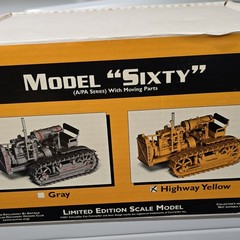Caterpillar Model Sixty Limited Edition Highway Yellow Dozer Scale Model