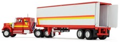 DCP 1/64 White Western Star 4900 with 36 Vintage Sleeper in Red Or #60-1945📌USA