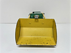 Vintage Tonka Front End Loader Green & Yellow 5» x 12»