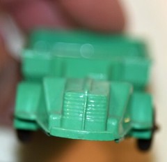 RARE Vintage Green Bottom Dump Truck by Banner