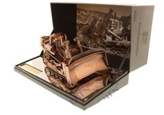 1:50 DM D11T Bulldozer Construction Machine Equipment Diecast Model Collection