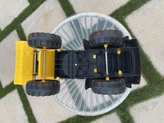 Hasbro Yellow Tonka Front End Loader Excavator 838 Metal Truck Toy 2012