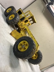 Tonka Road Grader 1960’s Pressed Steel 18 In. missing blade buy parts or restone