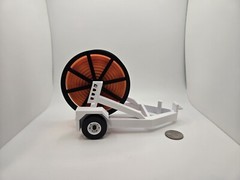 1/24 Scale Cable Reel Trailer
