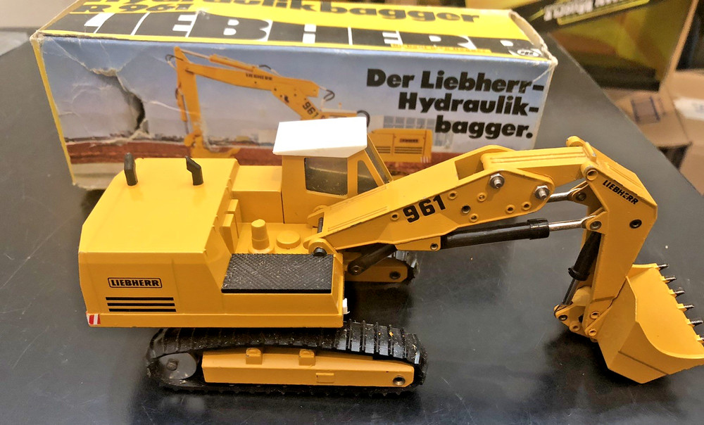 Gescha #278 Liebherr 961 Hydraulic Excavator Front Shovel Diecast Model – 1:50