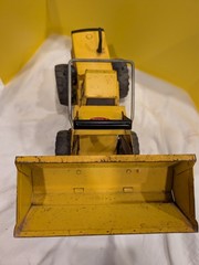 Vintage Yellow 1960s 20″ Tonka Pressed Steel Mighty Loader 54310 WORKING