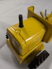 Vintage 1960’s Tonka Mini Tonka Road Grader Missing Blade Pressed Steel Toy