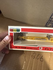 Rare Yonezawa Diapet Crawler Crane 1:50 Diecast Clamshell Bucket Japan 14-0328