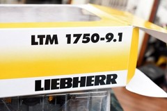 1:87 WSI Models Liebherr LTM 1750-9.1 Mobile Crane HO Diecast 08-1113 *READ*