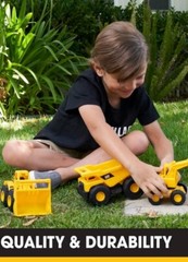 Cat Construction 7″ Dump Truck, Loader & Excavator Toys Combo Pack **NEW**