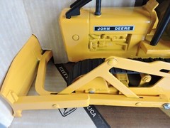 1990 VINTAGE John Deere Crawler Bulldozer No. 521 Ertl Diecast NEW in ORIG BOX