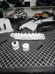 Excavator Model Kit 1-24 Scale With Rubber Tracks