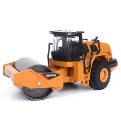 1/50 Road Roller Construction Vehicle Model Diecast Toy Trucks for Boys Kids