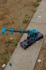 DaiyaPet Kobelco Panther X700 Crane 1/64 Diecast Construction Toy JP