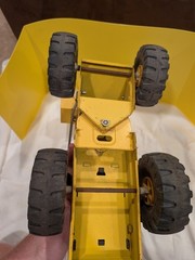 Vintage Yellow 1960s 20″ Tonka Pressed Steel Mighty Loader 54310 WORKING