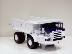 International IH 350 Payhauler – «WHITE & BLUE» – 1/25 – First Gear #49-0234 NEW