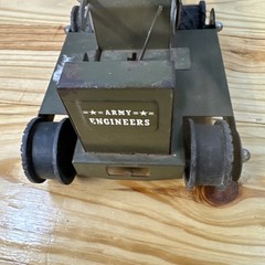 Vintage 1960s Structo U.S. Army Engineers Bulldozer